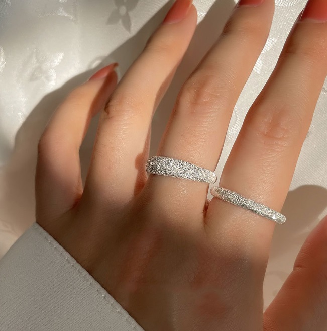 925 Sterling Silver Sparkling Ring